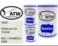 Preview: Saab, Platinum Ice Tricoat, 94U / WA560Q / GBR: 500ml Lackdose + 500ml Klarlack + 250ml Härter - Set, von ATW Autoteile West.